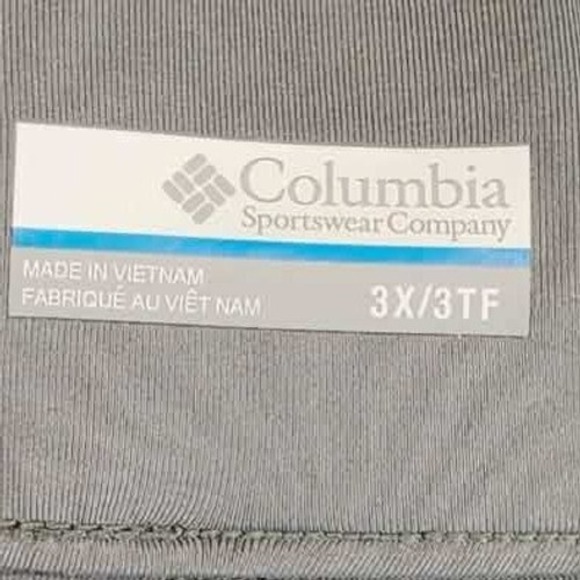 Columbia Shorts/Skirt/Skort Womens 3X Gray Performance Hiking Athletic Active - Picture 5 of 8
